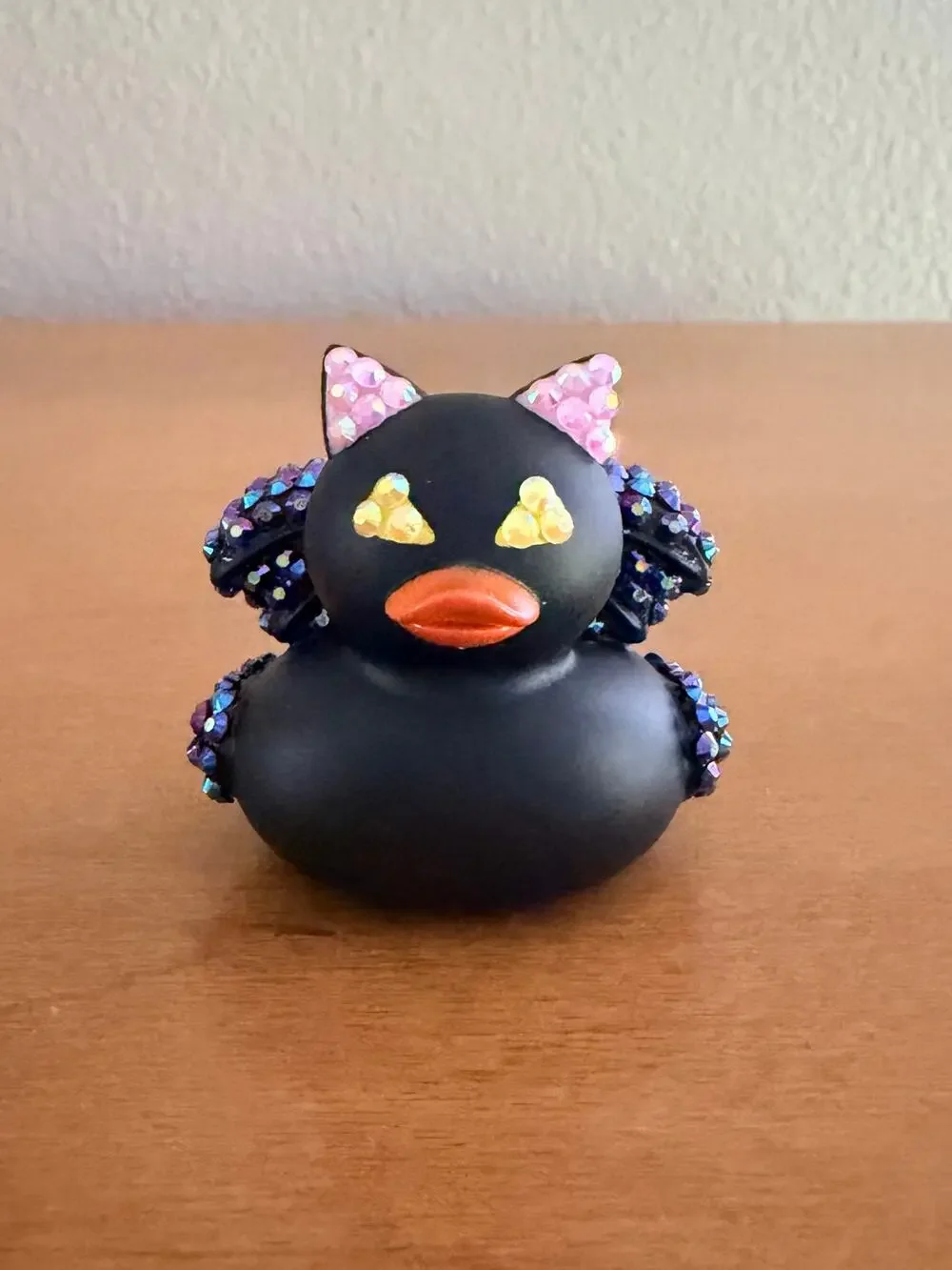 Bat Cat Rubber Duck Blue Jeep Collectible Gift Halloween